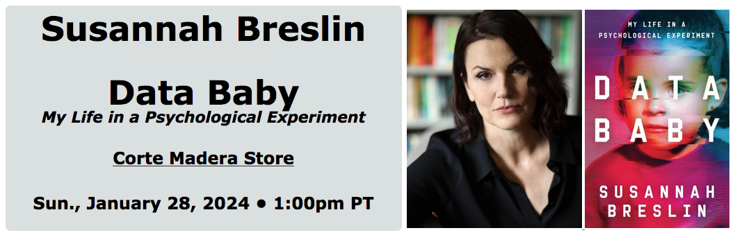 Data Baby Reading at E book Passage — SUSANNAH BRESLIN