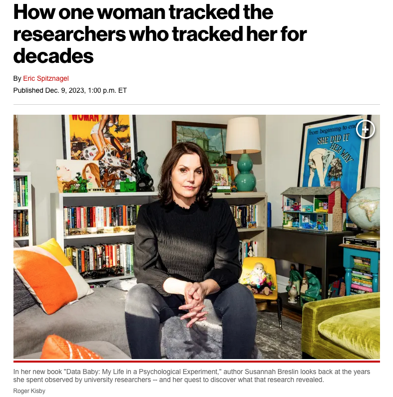 Details Newborn and the tale driving it featured in The New York Put up — SUSANNAH BRESLIN